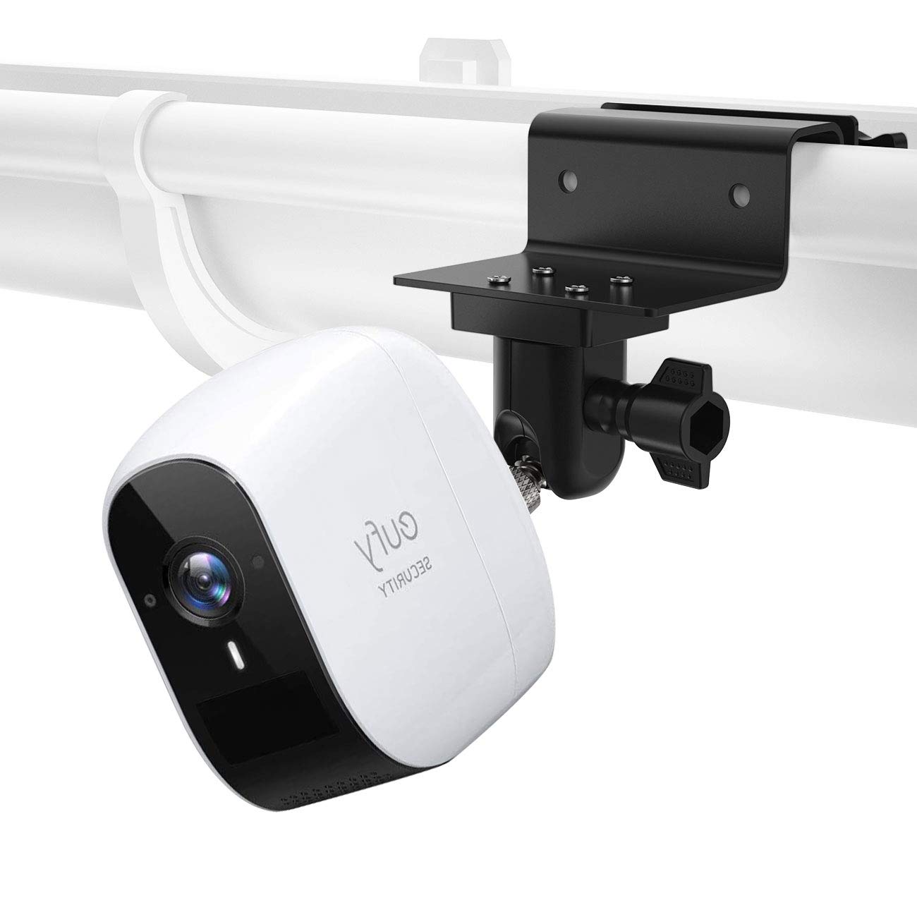 TIUIHU TIUIHU Camera Gutter Mount for eufyCam 2C E eufyCam E eufyCam 2 Outdoor Bracket Mounting Black
