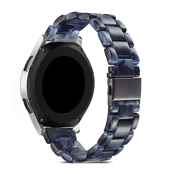 SPINYE SPINYE Colorful Resin Watch Bands for Samsung Galaxy Watch 46mm Huawei Watch GT5 GT4 GT3 GT2 22mm Navy Strap for Men and Women - View 2 of 7