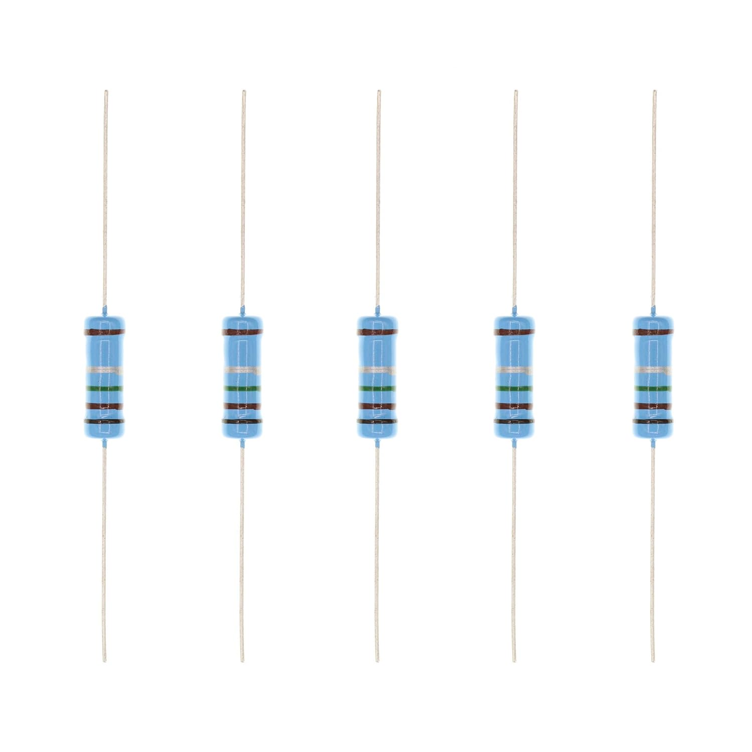 HUABAN HUABAN 20PCS 3 Watts 820 Ohm 1 Percent Metal Film Resistor for Reliable Circuit Performance - View 6 of 9