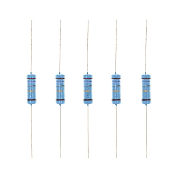 HUABAN 20PCS 3 Watts 27 Ohm 1 Percent Metal Film Resistor for Reliable Performance and Precision
