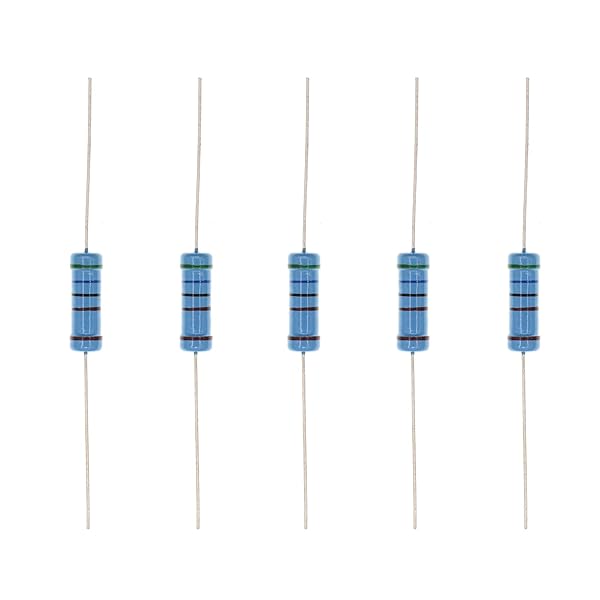 HUABAN 20PCS 3W 5K6 Ohm 1 Percent Metal Film Resistors for High Precision Electronics