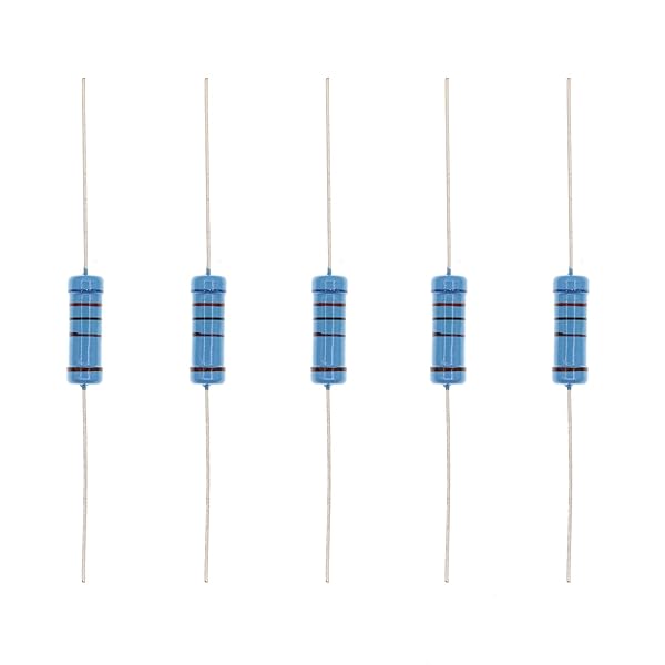 HUABAN 20PCS 3 Watts 3W 6K2 Ohm 1 Percent Metal Film Resistor High Precision Durable Electronics Components