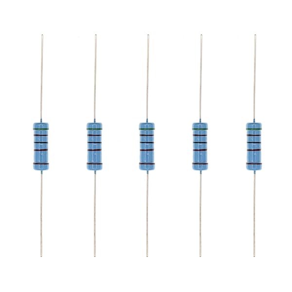 HUABAN 20PCS 3 Watts 3W 5K1 Ohm 1 Percent Metal Film Resistor High Precision Components