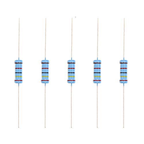 HUABAN 20PCS 3 Watts 24K Ohm 1 Percent Metal Film Resistor High Precision Components for Electronics Projects