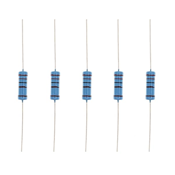 HUABAN 20PCS 3W 2K2 Ohm 1 Percent Metal Film Resistor High Precision for Electronics Projects