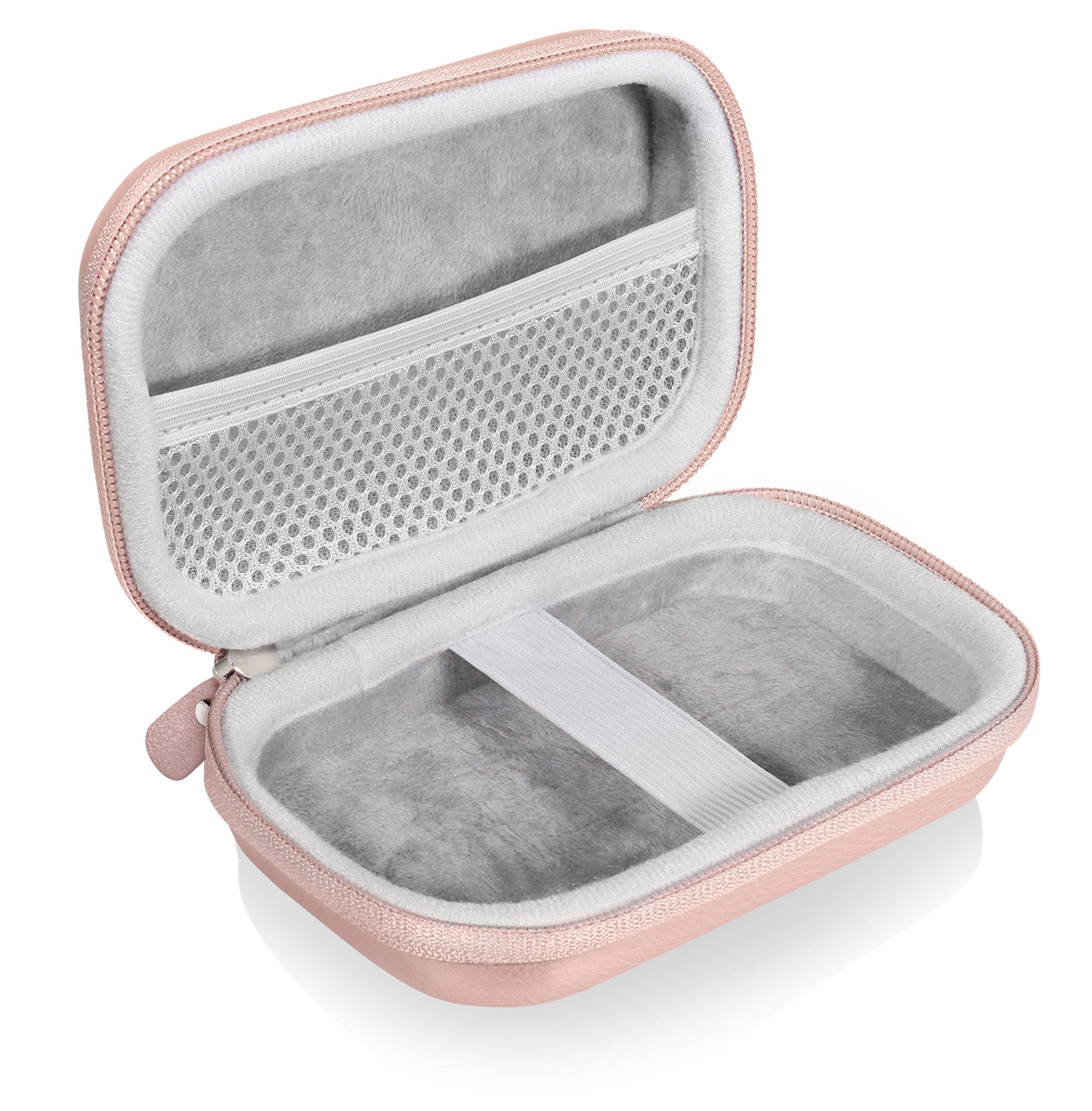 GETGEAR Rose Gold Case for MacBook Magsafe Charger Magic Mouse Lightning Hub USB Hub Card Reader All in One Carrying Solution - View 4 of 5