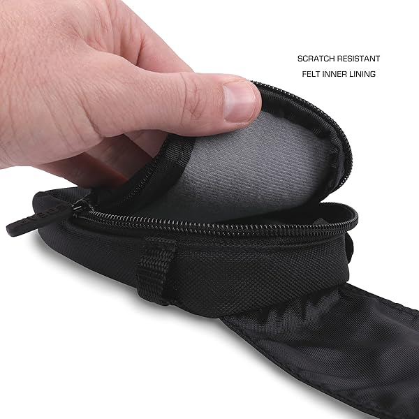 USA Gear USA GEAR Small Binocular Case - Compact, Weather-Resistant, Fits POLDR, Aurosports & More - Includes Shoulder Strap & Belt Loop - View 7 of 11