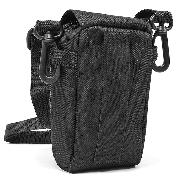 USA Gear USA GEAR Small Binocular Case - Compact, Weather-Resistant, Fits POLDR, Aurosports & More - Includes Shoulder Strap & Belt Loop - View 8 of 11