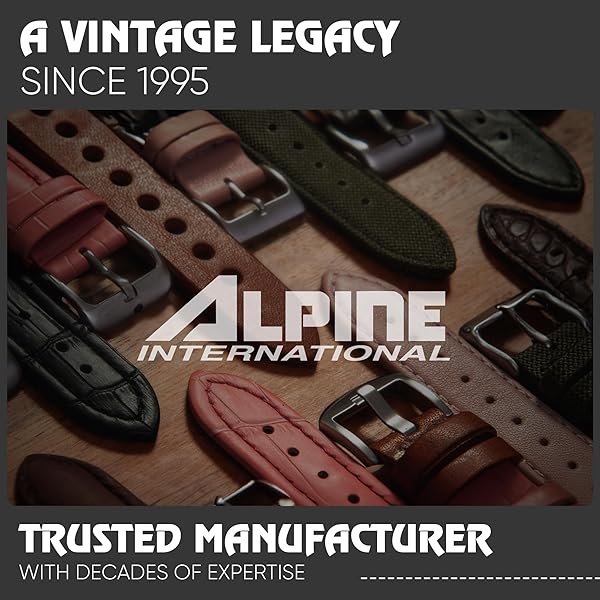 STUNNING SELECTION Alpine Sporty Padded Nylon Fabric Watch Band 20mm Black Black Durable and Stylish Replacement Strap for Watches - View 8 of 9