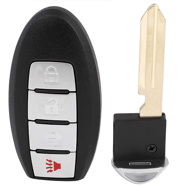 cciyu cciyu X 1 Remote UNCUT Ignition Key Fob 4 Buttons Keyless Entry for Infiniti M37 M56 QX56 QX40 FCC CWTWBIU787 285E3-1LL0D