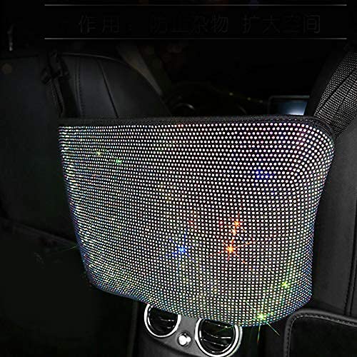 Car Organizers and Storage Purse Holder Seat Back Net Handbag Accessories for Women Road Trip Essentials Mom Birthday Gifts Multicolor