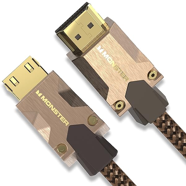 Monster Monster M-Series Certified Premium HDMI Cable 2.0, Features 4K Ultra HD at 60Hz Refresh Rate, Duraflex Jacket, and Triple Layer Shielding, 25 Gbps - 16.4 ft - View 2 of 10