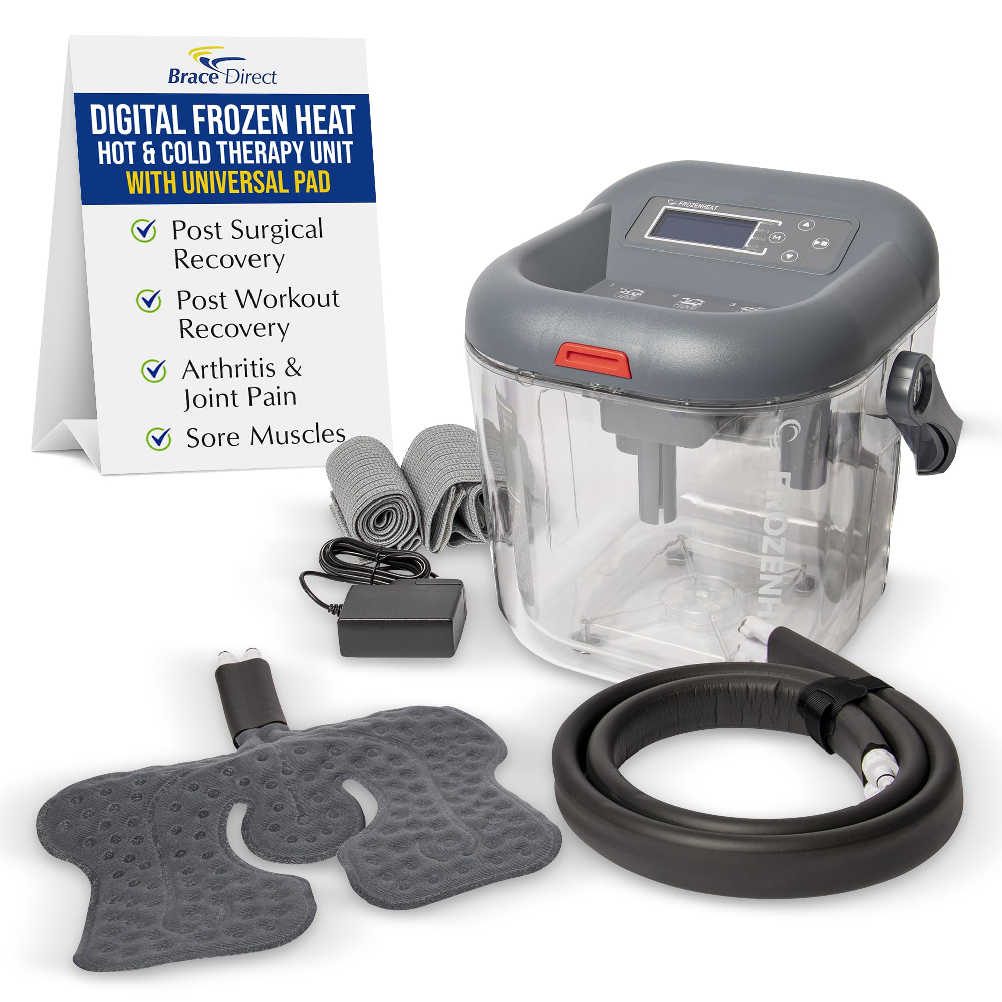 Brace Direct Brace Direct Digital Frozen Heat Therapy Machine for Pain Relief in Shoulder Knee Ankle Hip and Back Post Surgery Arthritis Joint Pain