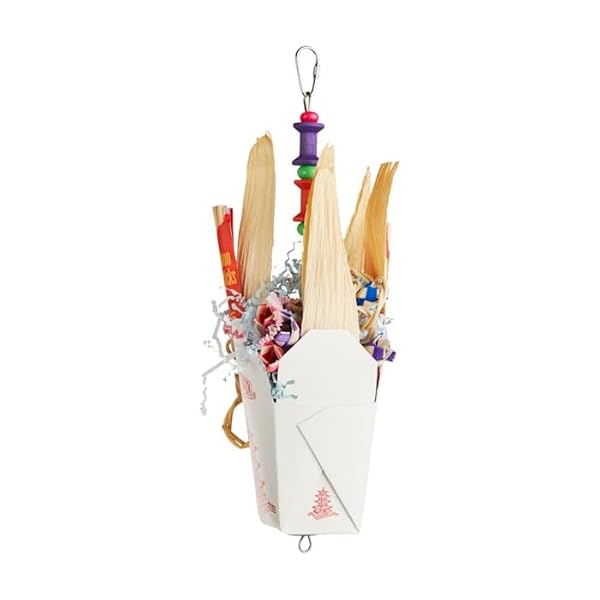 You & Me You and Me Chinese Takeout Foraging Bird Toy Medium for Engaging Play and Mental Stimulation - View 4 of 5
