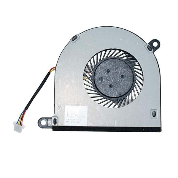 DREZUR Sicastar CPU Cooling Fan for Dell Inspiron 13 & 15 Series - 031TPT 4-Wire Laptop Cooler Replacement