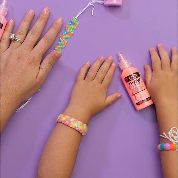 TULIP Glow in the Dark Fabric Paint - Tulip Dimensional Craft Paint for DIY Fashion, Costumes & Decor (Pack of 10) - View 7 of 8