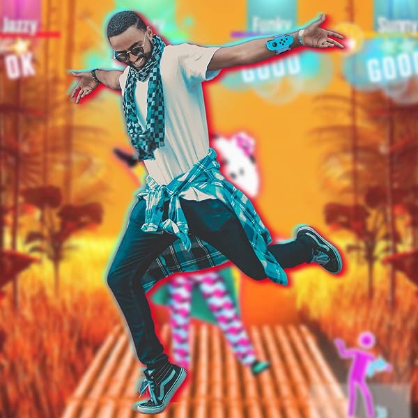 YUANHOT YUANHOT Adjustable Wrist Bands for Nintendo Switch Just Dance and Zumba 2 Pack Red Blue for Kids and Adults - View 7 of 8