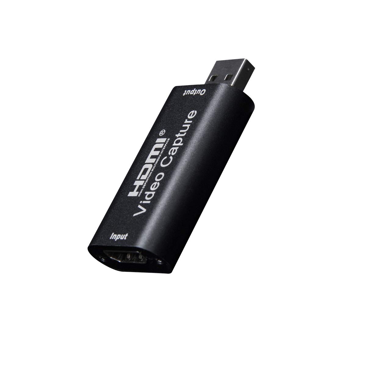 1080p HDMI to USB 2.0 Audio Video Capture Card for Windows Linux Mac OS YouTube OBS VLC PS4 Xbox DSLR Recording