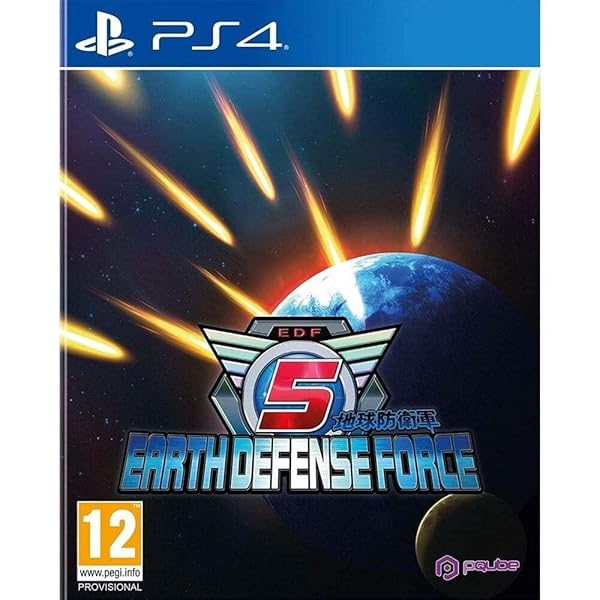 PQube Earth Defense Force 5 for PS4 Ultimate Action Game Experience with Epic Battles and Thrilling Gameplay