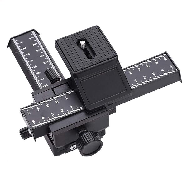 Acouto Acouto Macro Focusing Rail 4 Way Slider with 1/4 Inch Mount for Close-up Photography - View 4 of 9