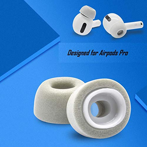 Zotech Zotech Memory Foam Ear Tips for Apple Airpods Pro Grey Large 2 Pairs Replacement - View 4 of 5