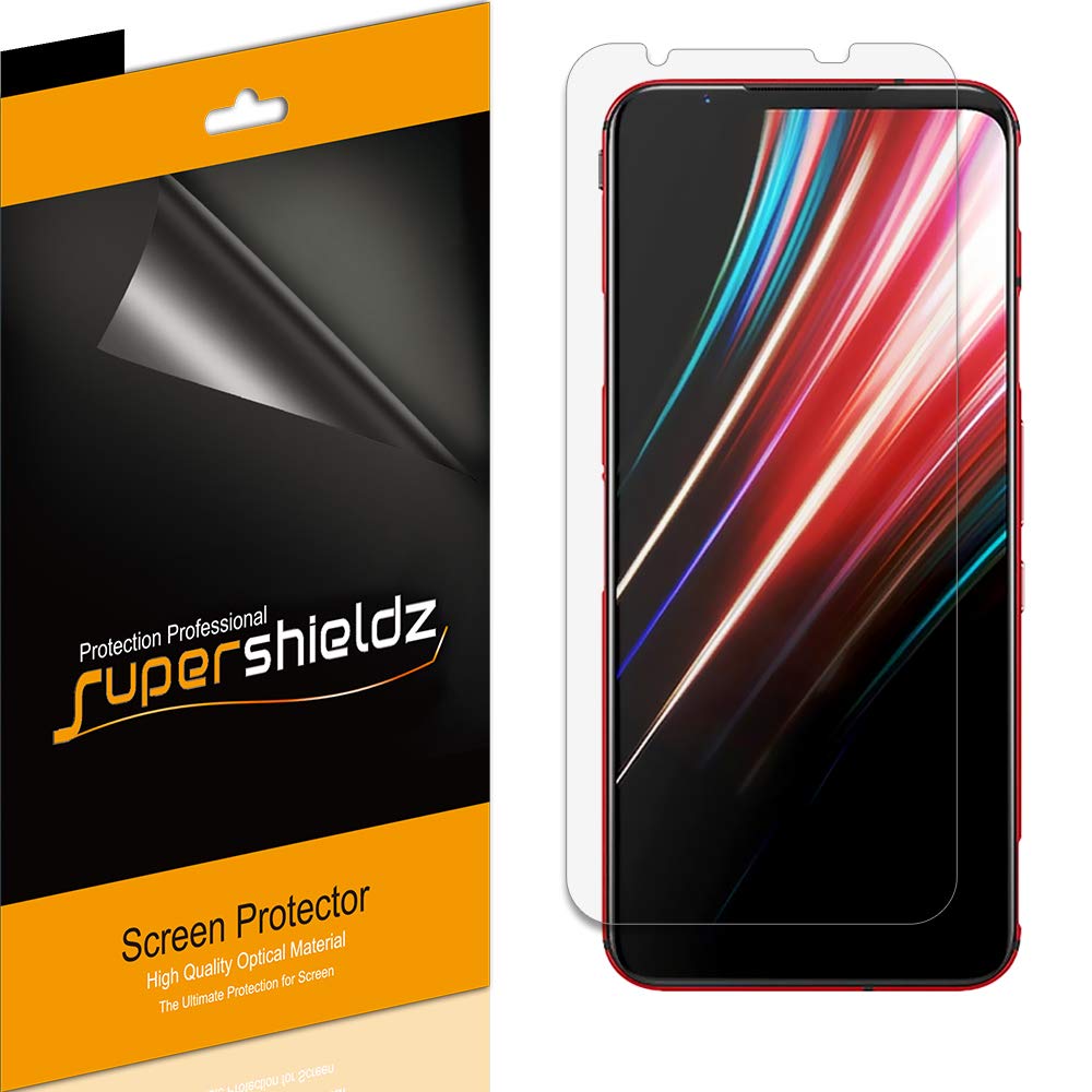Supershieldz 6 Pack Screen Protector for ZTE Nubia Red Magic 5G High Definition Clear Shield PET