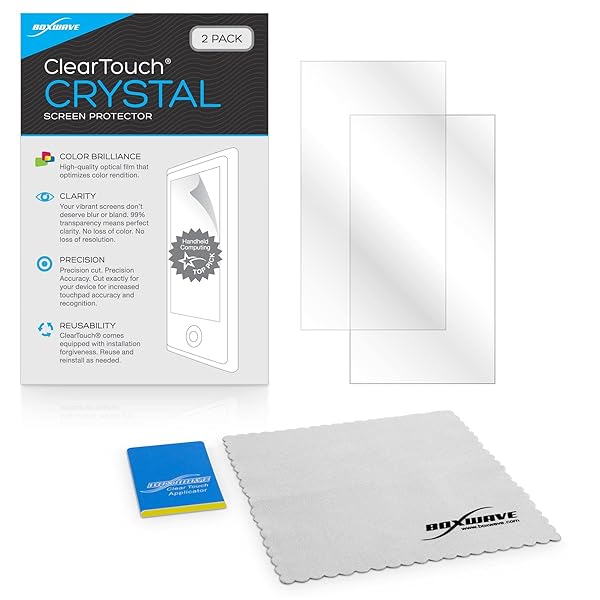 BoxWave BoxWave Screen Protector for Samsung Galaxy Book Flex Alpha 13.3 in ClearTouch Crystal 2-Pack HD Film Skin Shields from Scratches - View 6 of 8