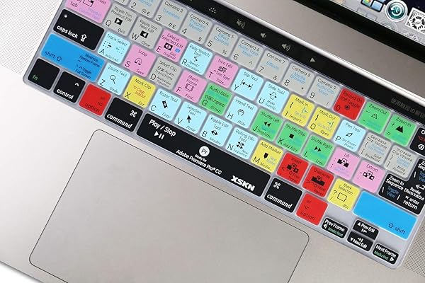 XSKN XSKN Silicone Keyboard Cover for MacBook Pro 16 13 inch 2019 2020 with Touch Bar and Touch ID A2141 A2251 A2289 A2338 M1 US EU Version - View 5 of 9