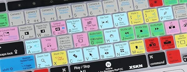 XSKN XSKN Silicone Keyboard Cover for MacBook Pro 16 13 inch 2019 2020 with Touch Bar and Touch ID A2141 A2251 A2289 A2338 M1 US EU Version - View 6 of 9