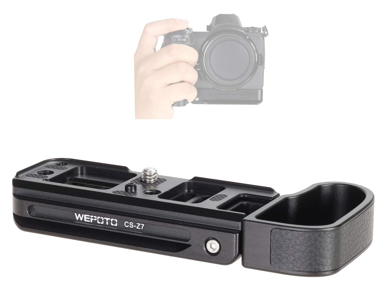 WEPOTO Buy WEPOTO CS-Z7 Quick Release L Bracket for Nikon Z5 Z6 Z7 Z6II Z7II - Enhance Your Photography Gear!
