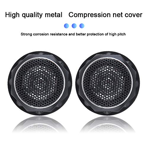 ePathChina ePathChina 2pcs 140W T280 High Efficiency Mini Dome Tweeter Speakers for Car Audio System - View 7 of 10