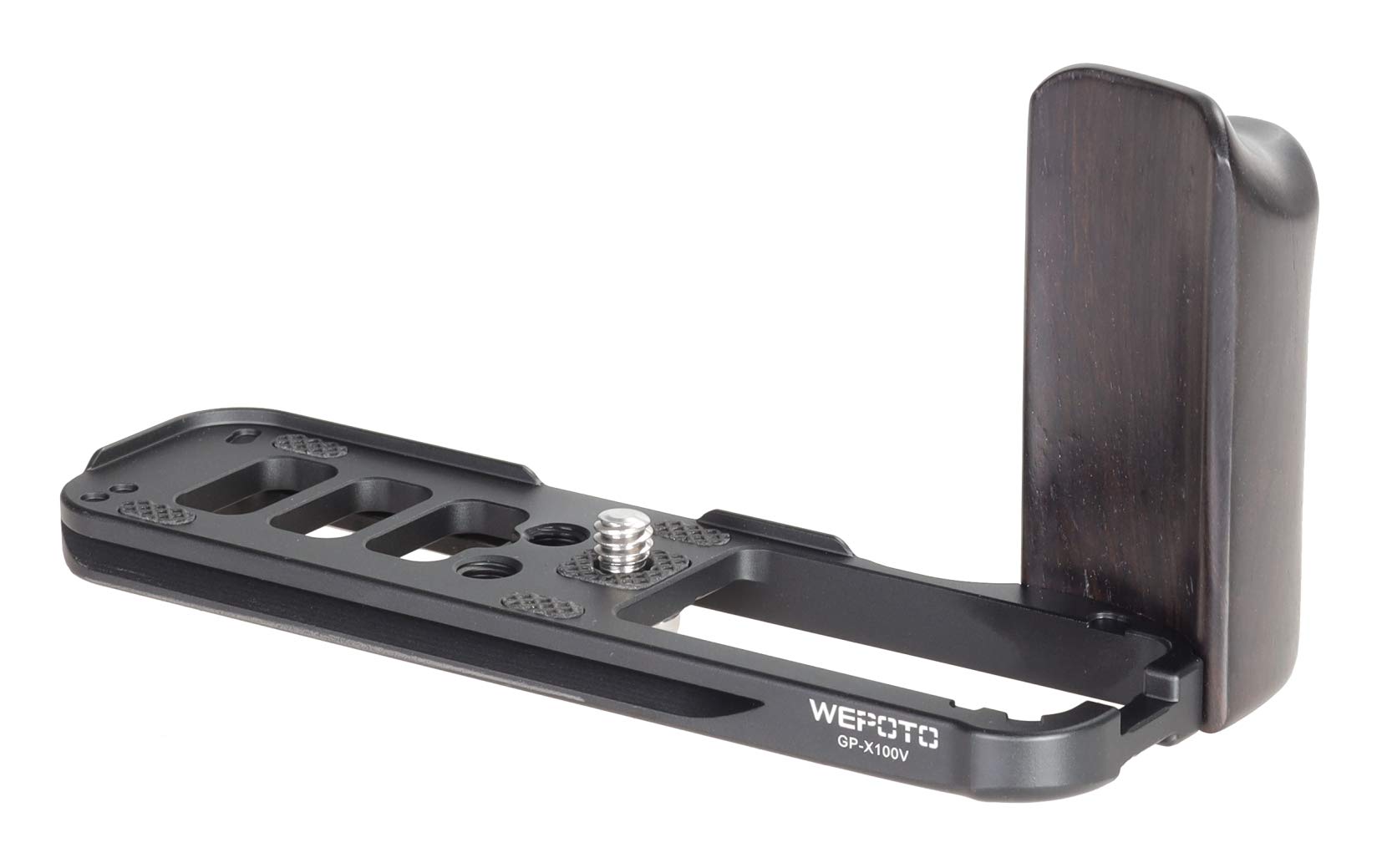 WEPOTO Buy WEPOTO X100V Hand Grip & Quick Release Plate L Bracket for Fujifilm X100V - Durable Aluminium Ebony-1008 - View 7 of 7