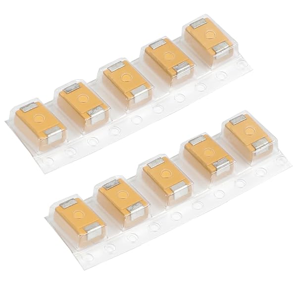 Fielect Fielect 10Pcs 470uF Tantalum Capacitor 6.3V SMD Electrolytic Patch Model for Reliable Performance - View 2 of 8