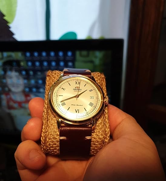 hemsut h Handmade Vintage Leather Watch Bands for Men Quick Release Horween Strap 18mm to 24mm Replacement - View 9 of 10