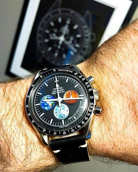 hemsut h Hemsut Leather Watch Bands Horween Leather Strap for Men 18 to 24mm Quick Release Handmade Vintage Replacement Wrap - View 4 of 8