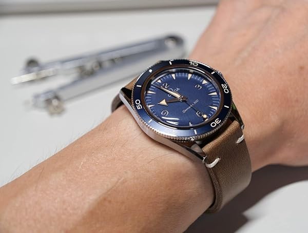 hemsut h Hemsut Leather Watch Bands Horween Leather Strap for Men 18 to 24mm Quick Release Handmade Vintage Replacement Wrap - View 9 of 9