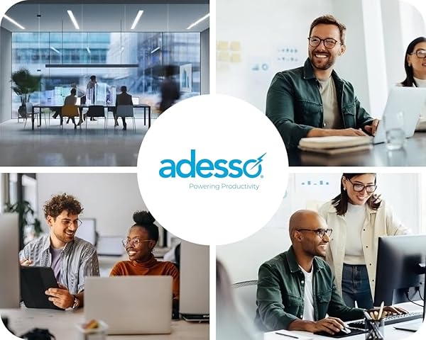 Adesso iMouse A10 Wireless Optical Mouse 2.4 GHz RF 800 1200 1600 DPI Right Left Hand Use Nano Receiver Compatible with Windows Mac - View 4 of 11