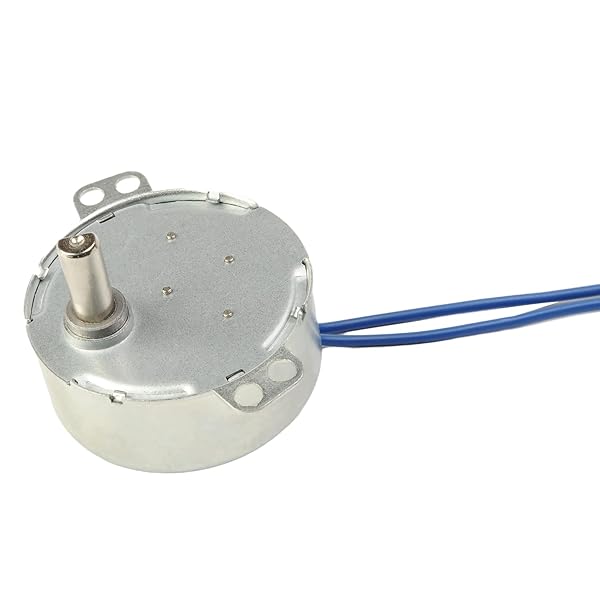 Fielect Fielect Synchronous Motor AC 110V 5-6RPM Turntable Motor CW CCW Direction 4W TYC-50 D Shaft for Efficient Performance - View 3 of 9