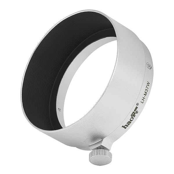 Haoge Haoge LH-M37W Metal Lens Hood for Leica Elmar and Summaron Lenses 36mm Outside Size Silver - View 3 of 7