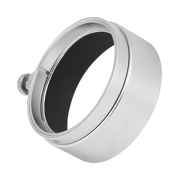 Haoge Haoge LH-M37W Metal Lens Hood for Leica Elmar and Summaron Lenses 36mm Outside Size Silver - View 7 of 7