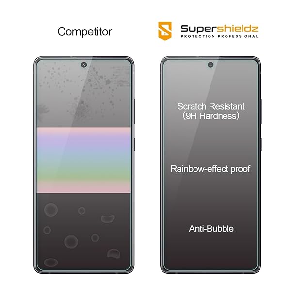 Supershieldz Supershieldz 2 Pack Tempered Glass Screen Protector for Samsung Galaxy A71 5G Anti Scratch Bubble Free Protection - View 3 of 6
