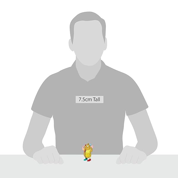 Enesco Enesco Disney Cinderella Gus Miniature Figurine by Romero Britto - 2.95 Inch, Colorful Collectible - View 7 of 9