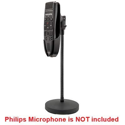 ECS ECS WordFlex Gooseneck Holder Stand for Nuance PowerMic 4 Philips SpeechMike Microphones Reduces Hand Stress and Improves Comfort - View 7 of 7
