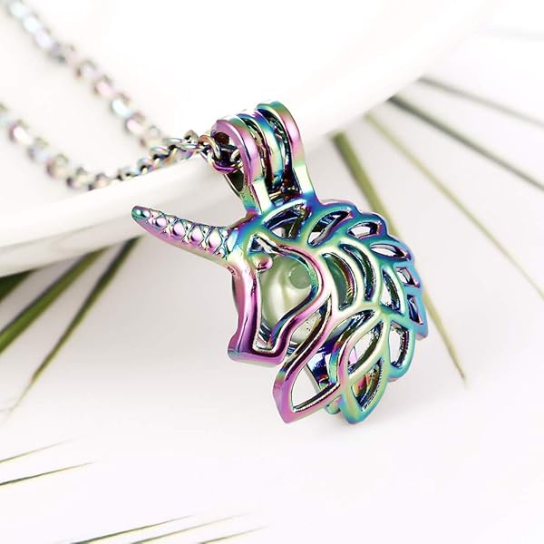 Vie jeune Vie Jeune Mixed Pearl Cage Locket Pendants Set Essential Oil Diffuser Necklace Bracelet Jewelry Making Craft Bulk Beads Gifts for Women - View 5 of 7