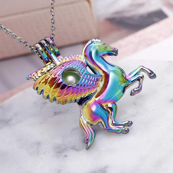 Vie jeune Vie Jeune Mixed Pearl Cage Locket Pendants Set Essential Oil Diffuser Necklace Bracelet Jewelry Making Craft Bulk Beads Gifts for Women - View 7 of 7