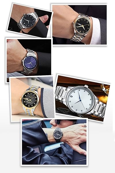 BINLUN BINLUN Stainless Steel Watch Bands Quick Release 12mm to 24mm Universal Metal Replacement Straps for Men and Women in 6 Colors - View 7 of 7