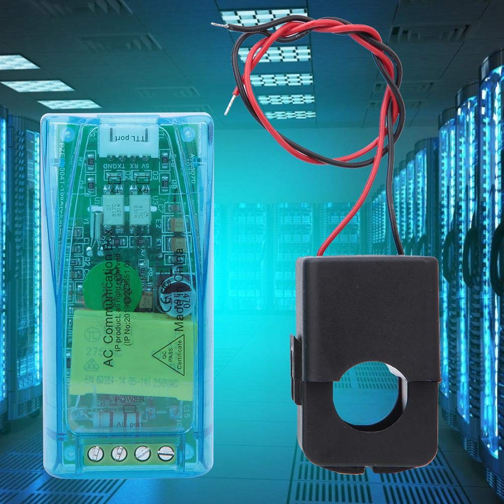 Walfront PZEM-004T Communication Module Voltage Current Power Frequency Energy Monitor with Housing and PC Software for 100A CT - View 6 of 9