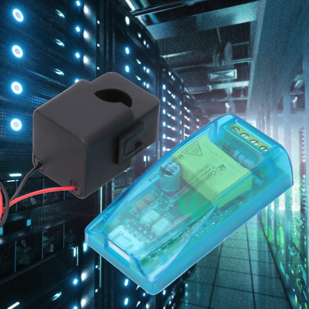 Walfront PZEM-004T Communication Module Voltage Current Power Frequency Energy Monitor with Housing and PC Software for 100A CT - View 7 of 9