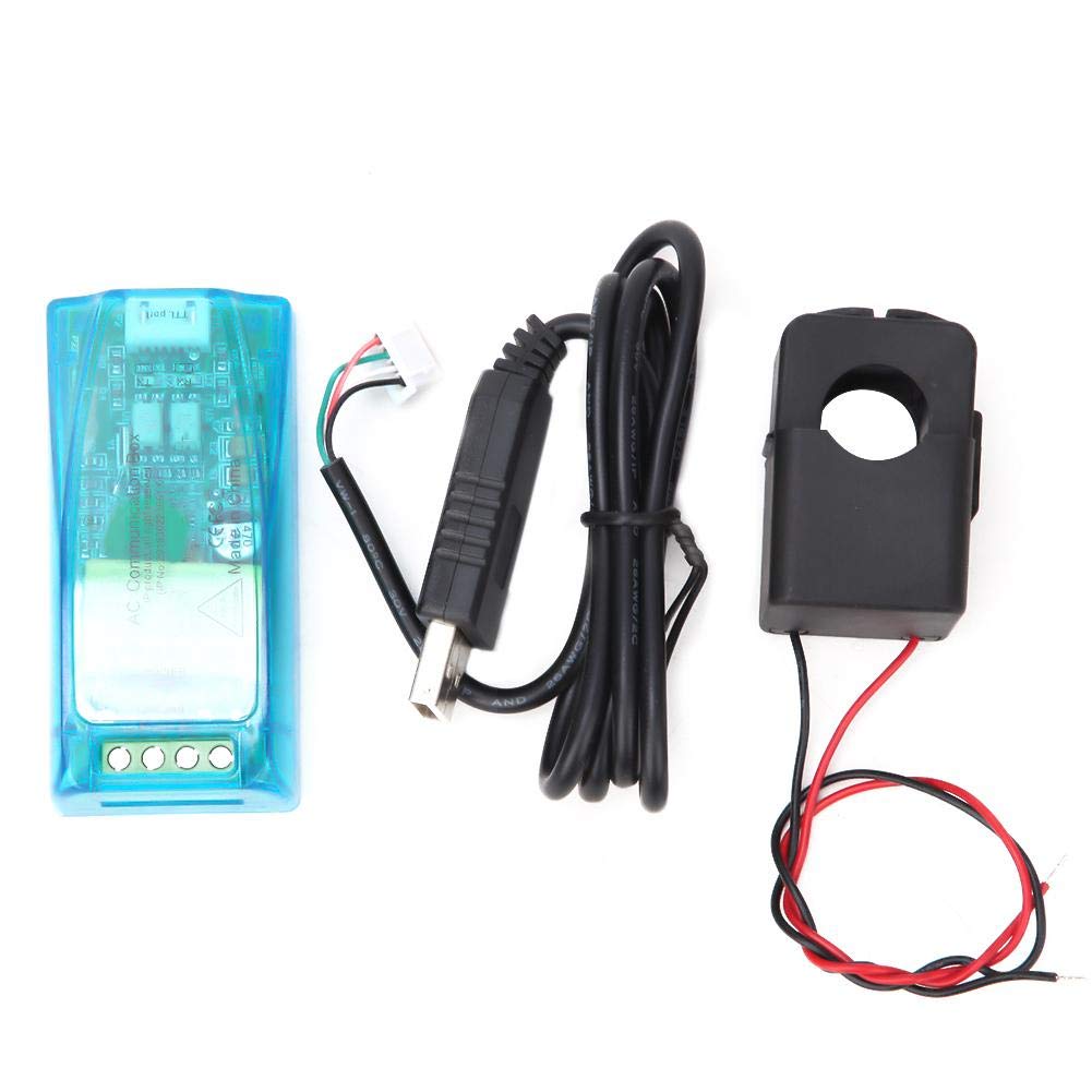 PZEM-004T Communication Module Voltage Current Power Frequency Energy Monitor with Housing and PC Software for 100A CT