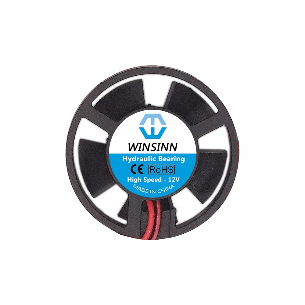 WINSINN WINSINN 30mm Round Fan Circle 12V Micro Ring Fans Brushless Cooling Pack of 5Pcs for Efficient Heat Dissipation - View 3 of 4